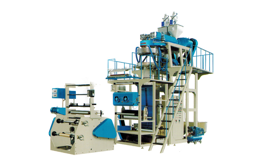 SJ-45x2、50x2、55x2、60x2型SJ-45x2、50x2、55x2、60x2Double-layers��Co-extruding PP、LEDP、LLDPE Film Blowing Sets